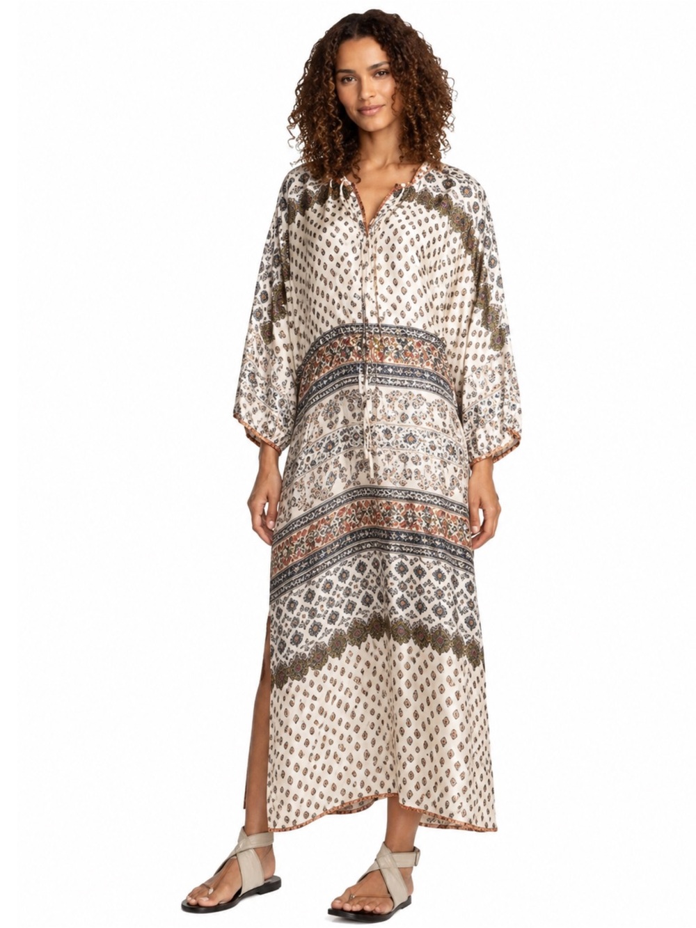 NWT Johnny Was Corey Twill Maxi Dress